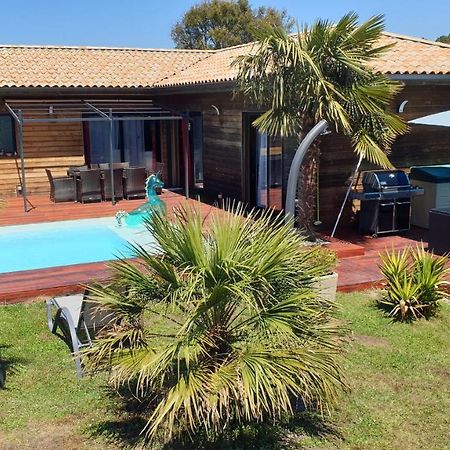 Villa Avec Piscine Chauffee Moliets-et-Maa ภายนอก รูปภาพ
