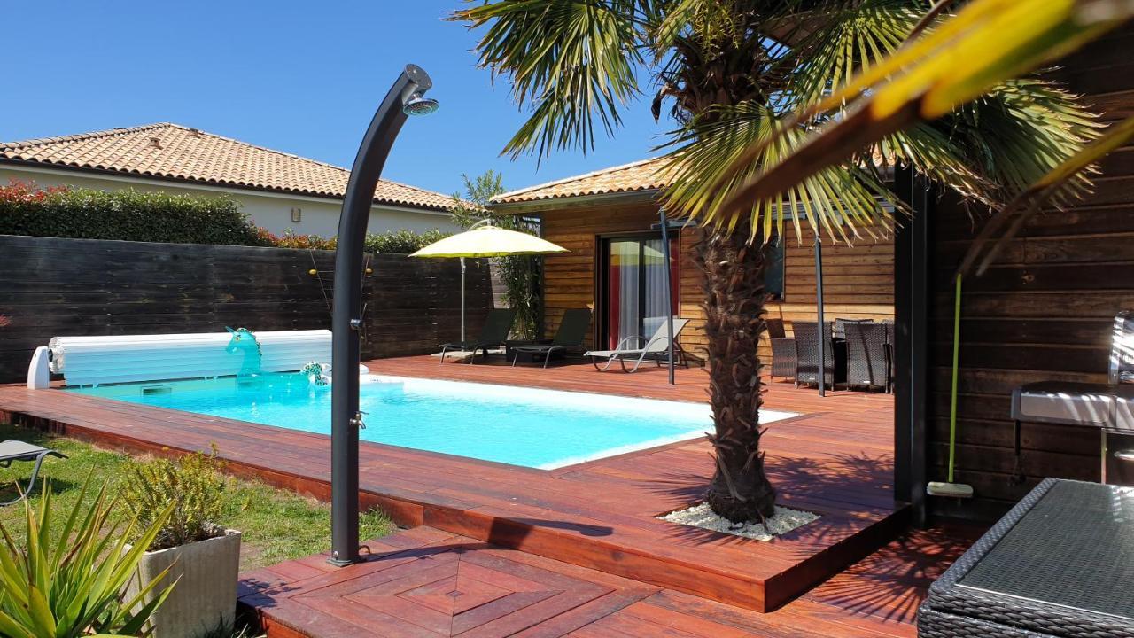 Villa Avec Piscine Chauffee Moliets-et-Maa ภายนอก รูปภาพ