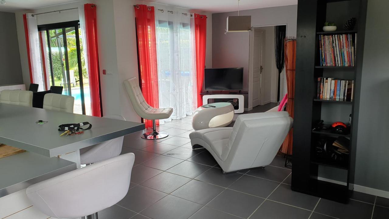 Villa Avec Piscine Chauffee Moliets-et-Maa ภายนอก รูปภาพ